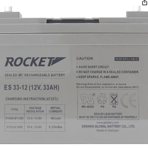 ENER ROCKET 33-12 33ah 12v Sealed Lead Acid Backup Battery