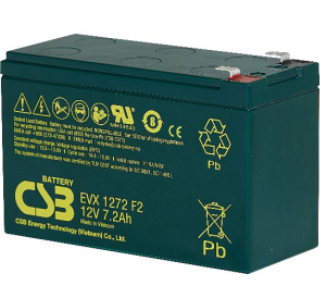 CSB 7.2-12 7.2Ah 12v Valve Regulated Lead Acid Battery