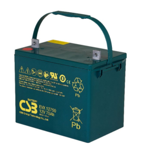 CSB 75-12 75Ah 12v Valve Regulated Lead Acid Battery