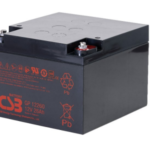 CSB 26-12 26Ah 12v Valve Regulated Lead Acid Battery