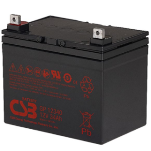 CSB 34-12 34Ah 12v Valve Regulated Lead Acid Battery