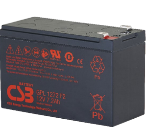 CSB 7.2-12 7.2Ah 12v Valve Regulated Lead Acid Battery