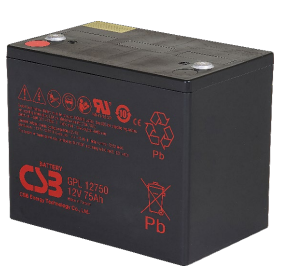 CSB 75-12 75Ah 12v Valve Regulated Lead Acid Battery