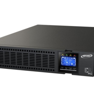 INFOSEC 5000 VA UPS - On Line Double Conversion - RS 232 communication port - Software - Black Design