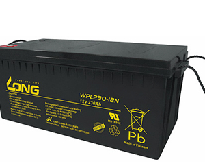 LONG 230-12 230ah 12v Lead Acid Backup Battery