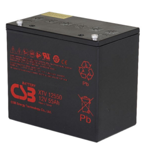 CSB 55-12 55AH 12v Valve Regulated Lead Acid Battery